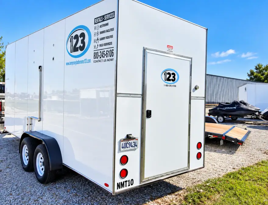 20ft Refrigerated Trailer refrigerated trailer rental: portable refrigeration trailer exterior