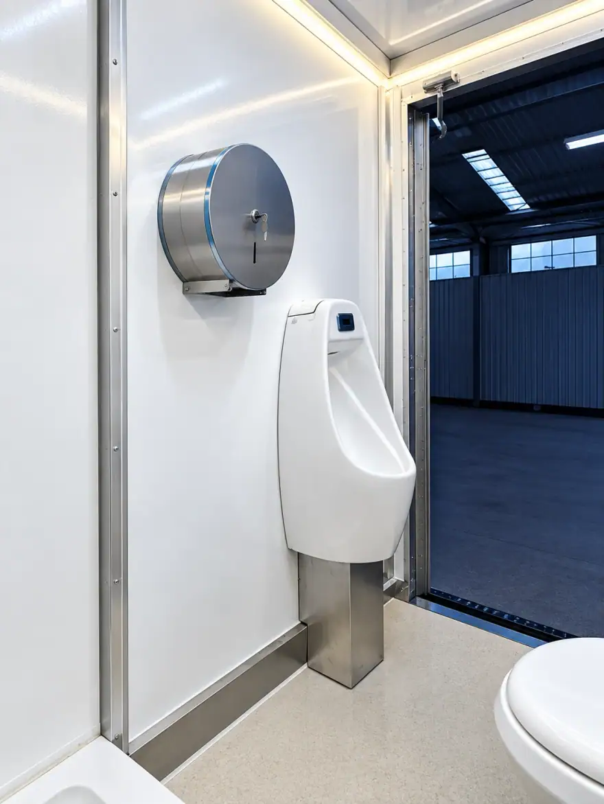 Restroom Trailer portable restroom trailer: temporary restroom trailer urinal and sink